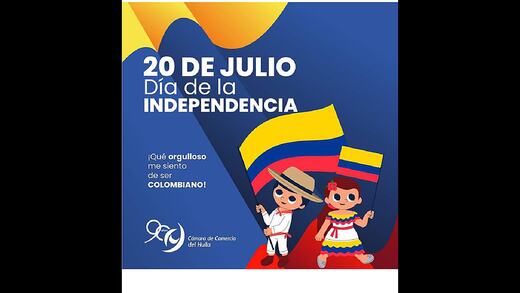 Cámara de Comercio del Huila — Pieza conmemorativa